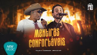 Tales e Conrado  Mentiras Confortáveis Vê se Pod Ao Vivo Clipe Oficial [upl. by Aihsal]