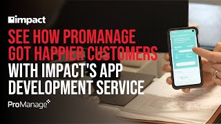 ProManages New App Developed by Impact Case Study [upl. by Barbe19]