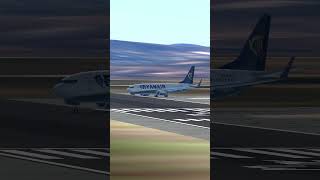 Ryanair B737 Crashes On Takeoff [upl. by Nawad499]