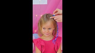 SO CUTE 👑🧵 DIY Princess tranformation for thí halloween [upl. by Sarene]