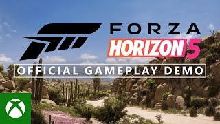 Forza Horizon 5 Official Gameplay Demo  Xbox amp Bethesda Games Showcase 2021 [upl. by Atirys597]