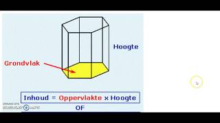 Inhoud berekenen van verschillende ruimtelijke figuren [upl. by Oinota]