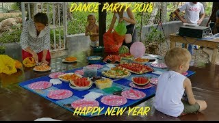 New Year Dance Party On Samal Новогодние танцульки на Самале [upl. by Peers303]