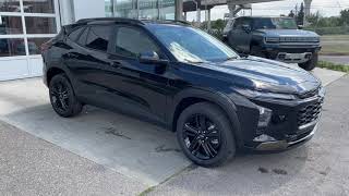 Black 2025 Chevrolet Trax ACTIV Review Calgary AB  Wolfe Calgary  77066458 [upl. by Ahsinom]