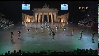 BERLIN MILITARY MUSIC PARADE CON I BERSAGLIERI DI BEDIZZOLE ITALY  Infantry Parade [upl. by Glogau]