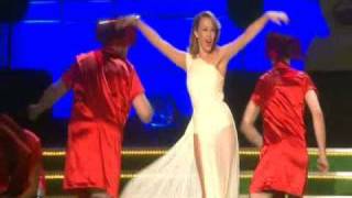 Kylie Minogue James Corden Matt Horne Open The Brit Awards 2009 [upl. by Cul]