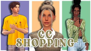 Its Time For Some Sims 4 CC Shopping  How to Download [upl. by Pietje]