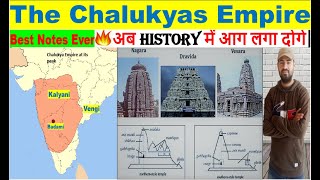 L 6 Chalukyas of BadamiKalyaniVengi  chalukya empire  chalukya dynasty हिंदी में  UPSCIAS [upl. by Alf]