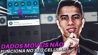 Dados móveis não funciona no celular APRENDA RESOLVER [upl. by Ainez104]