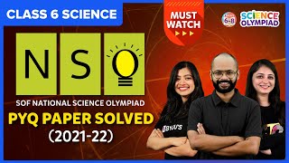 Class 6 NSO Sample Paper  SOF National Science Olympiad Previous Year Question Paper Solved 202122 [upl. by Fritz]