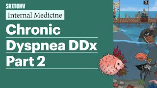 Chronic Dyspnea DDx Part 2 Internal Medicine  Sketchy Medical [upl. by Crellen142]