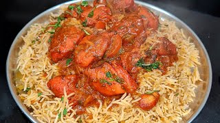 Chicken Kepsa Biryani Rice  Restaurant style chicken Kabsa Rice Arabian chicken Kabsa chicken kepsa [upl. by Nayd]