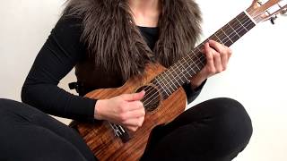 Russian song Катюша  Katyusha  Guitalele Cover [upl. by Rugg]