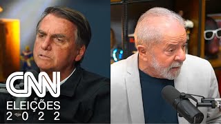 Ipec Bolsonaro é reprovado por 46 e Lula 33  CNN 360º [upl. by Zannini]