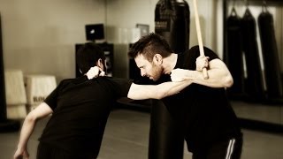 Stick Defense  Krav Maga Technique  KMW Krav Maga Self Defense w AJ Draven [upl. by Yecies315]