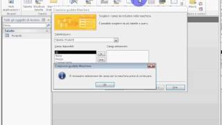 10Access da zero Creare una maschera con la creazione guidata [upl. by Jeremy]