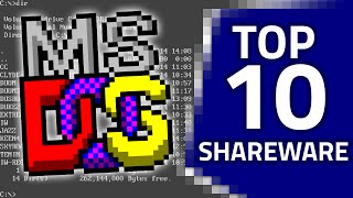 My Top 10 Shareware DOS Games [upl. by Learrsi]