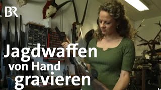 Von der Skizze zur Gravur Handgraveurin Anna Frei  Natur amp Jagd  Handwerk  Wir in Bayern  BR [upl. by Abdel113]