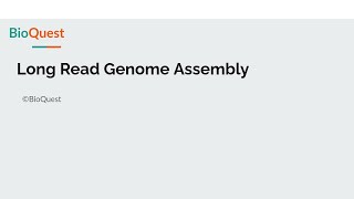 Long Read Genome Assembly Video Series [upl. by Sontag334]