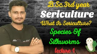 Sericulture  What is Sericulture  Species of Silkworm  Resham ka kira [upl. by Jehiah]