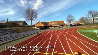 Gopro Hero 3 HeadChest Strap running test comparison with stabilisation and resolutions [upl. by Jewelle]