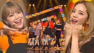 fromis9프로미스나인  LOVE BOMB 인기가요 Inkigayo 20181028 [upl. by Conrade]