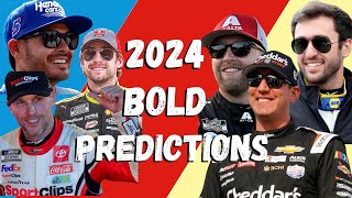 Bold Predictions for the 2024 NASCAR Season [upl. by Dorren]