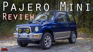 1995 Mitsubishi Pajero Mini Review  A Kei OffRoader [upl. by Reynard178]