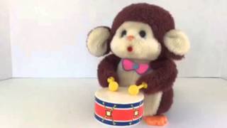 Iwaya toy monkey with drum [upl. by Khano]