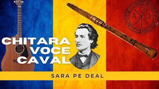 Sara pe deal  voce chitară și caval  Guitar Cover  Tutorial caval [upl. by Eniluqcaj83]