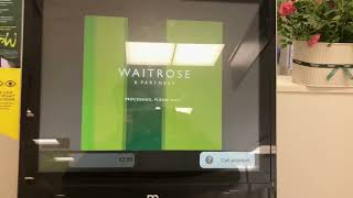 Diebold Nixdorf Self Checkout at Waitrose and Partners Kingsthorpe [upl. by Trici]