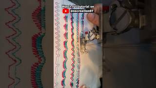 How to use twine needle  Machine embroidery [upl. by Atteuqram]