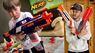 BATALHA DE NERF COM O MARCOS Mega Mastodon Rapidstrike CS18 Roughcut e Jolt [upl. by Emmy]