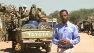 Mohamed Vall reports from E Chad on Aljazeera English [upl. by Lledner]