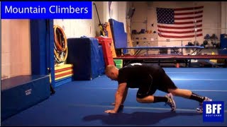 How to do mountain climbers for beginners [upl. by Llabmik]