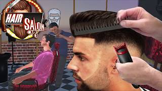 Barber Shop Hair Salon Cut Hair Cutting Games 3D [upl. by Gonnella]