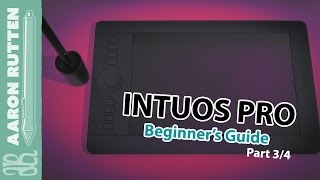 Wacom INTUOS PRO Tutorial  Drawing Demo Part 34 [upl. by Johathan]