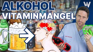 Wieso Bier Wein amp Co zum Vitaminmangel amp Nährstoffmangel führen Mangelerscheinungen durch Alkohol [upl. by Anuaek758]