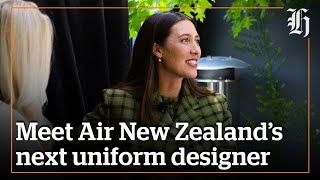 Emilia Wickstead named as Air New Zealands next uniform designer  nzheraldconz [upl. by Htebazila557]