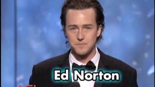 Edward Norton Salutes Robert De Niro at AFI Life Achievement Award [upl. by Saisoj]