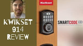 Kwikset Smartcode 914  Smart Lock Review Video [upl. by Singhal441]