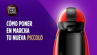 Cómo poner en funcionamiento tu cafetera manual Piccolo  Nescafé Dolce Gusto [upl. by Quinlan372]