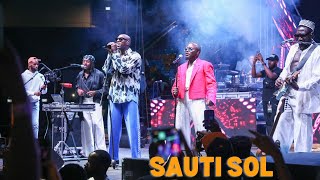 Sauti Sols performance at BK Arena in Kigali Rwanda [upl. by Novyart]