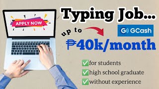 LEGIT TYPING JOB 2024  FOR BEGINNERS  ONLINE JOB FOR STUDENTS  WORK FROM HOME  earnmoneyonline [upl. by Esydnac726]