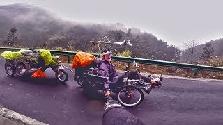 Recumbent Trike Touring China Season1 Winter Training Camp  BIG Snake 巨龍 [upl. by Mayman]