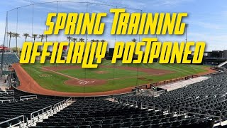 MLB Announces Spring Training Is Delayed 😞 [upl. by Montgomery]