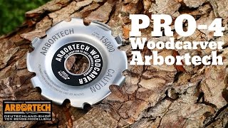 Pro4 Woodcarver von Arbortech Schnitzen Nuten fräsen Freihand modelieren [upl. by Htebazle]