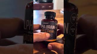 Onnit alpha brain review  incredible [upl. by Otiragram]