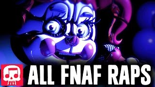 ALL FNAF RAPS by JT Music 2017 10 Songs [upl. by Acsecnarf]