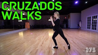 Cruzados Walks  Samba Tutorial for Beginners [upl. by Aved]